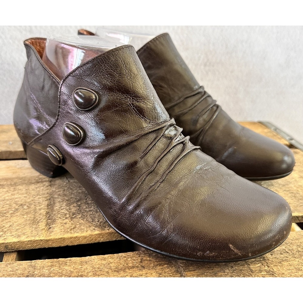 Taos Leather Shoes Steampunk Brown Women's 8 Office Professional